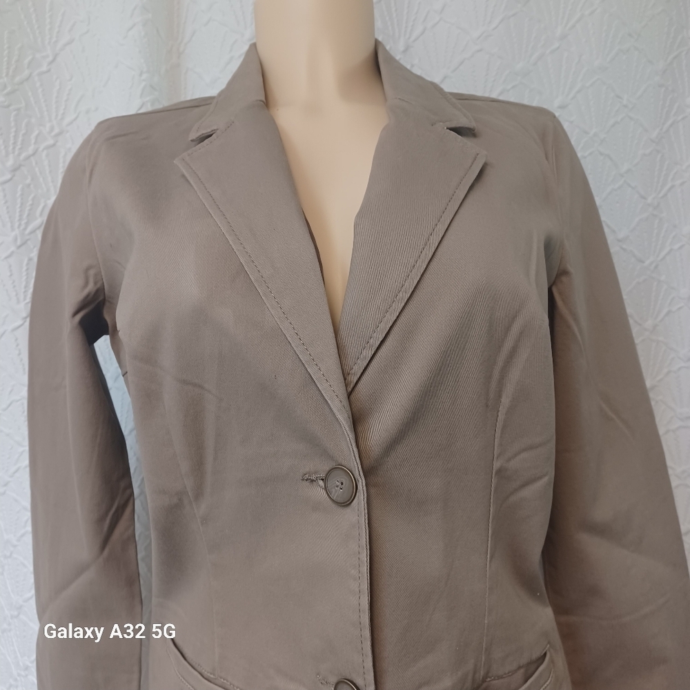 Liz Claiborne Women Size 4 Beige Blazer - Picture 5 of 15